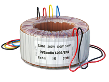 CVGAUDIO T-200/8/3 - трансформатор понижающий для подключения 8ohm акустических систем