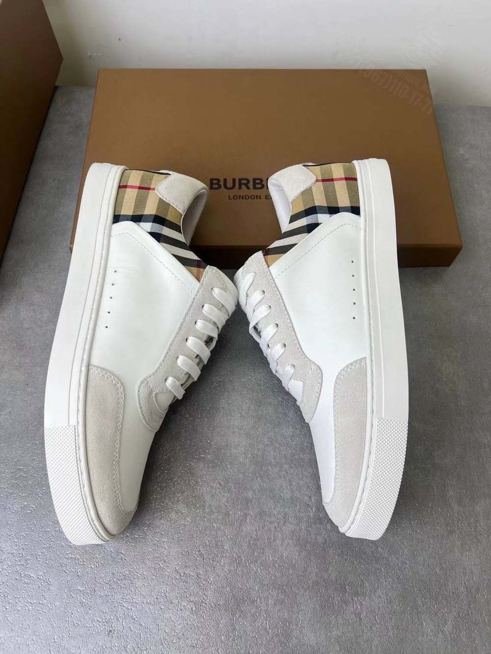 Кеды Burberry