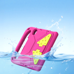 Детский чехол розового цвета на планшет iPad Mini 6 и iPad Mini 7 от Dux Ducis, серия Puff Series Case