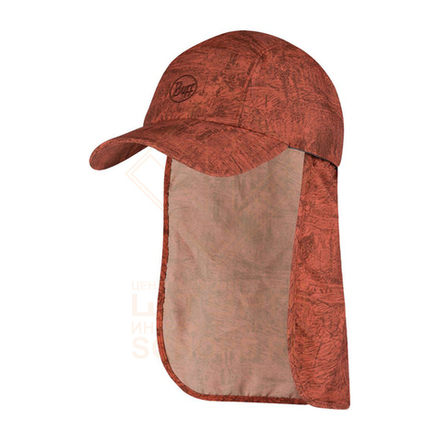 Кепка Buff Bimini Cap, Zinc Terracotta