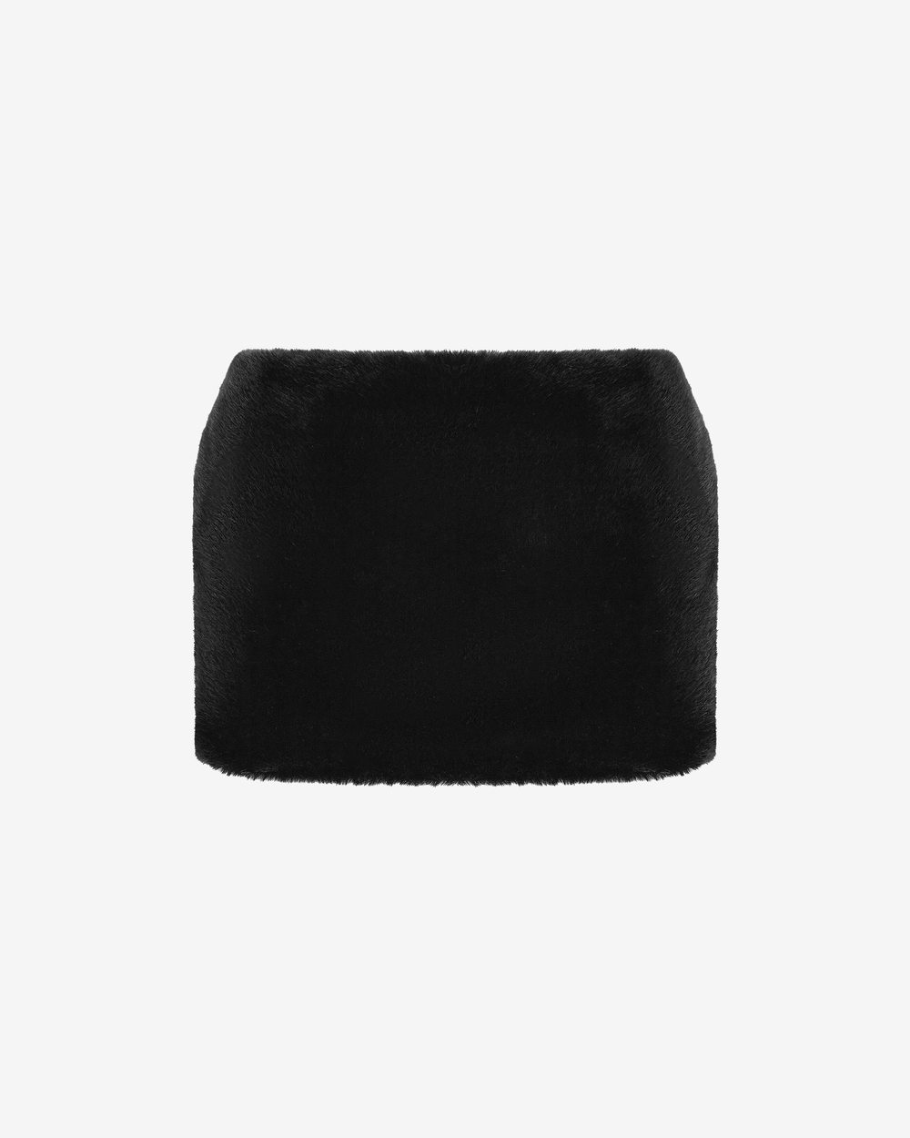 Юбка мини из меха