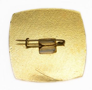 Значок "100 лет ЯНПЗ имени Д.И.Менделеева" СССР, булавка