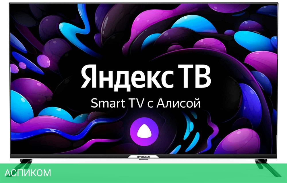 Телевизор Hyundai H-LED43BU7003 черный