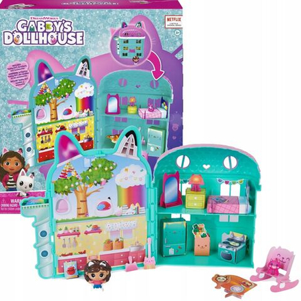 Фигурки Spin Master Кукольный домик Gabi Gabby's Mini Cat House Set + фигурка 6065502