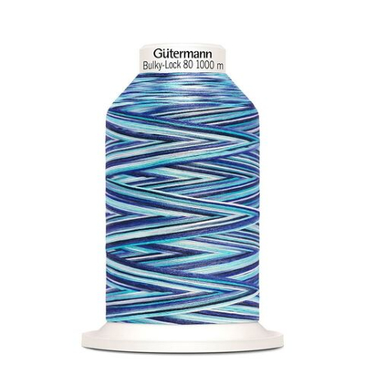 Нить текстурированная Gutermann Bulky-Lock 80 multicolor (1000 метров), 1 кат. | 9957