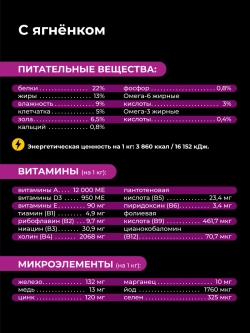 Сухой корм для Померанский шпиц карликовый, говядина, 12кг