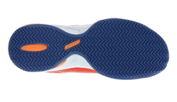 Теннисные кроссовки Lotto Mirage 300 III Clay - nectarine/all white - Orange