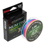 Шнур NUM ONE PE4X-100M 3.0#/0,285 mm Multi Colour