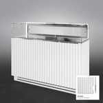 Кондитерская напольная холодильная витрина Finist GLASSIER 58 LUX