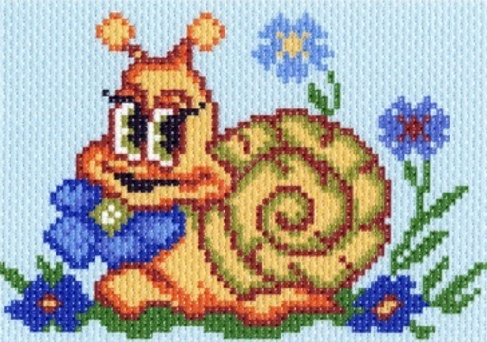 "Весёлый домик"-1176 канва с рисунком