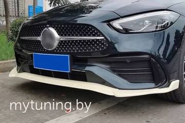 Юбка переднего бампера V.1 для Mercedes C class W206 2021+