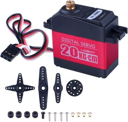 Сервопривод (серводвигатель) DS3218-180 до 20кг/180° DC 4.8-6.8В