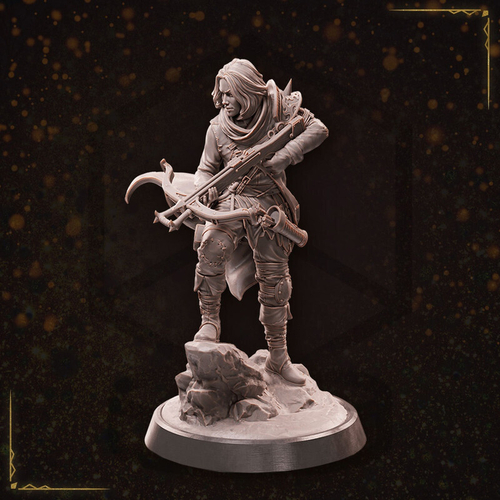 Человек Рейджер Охотник Следопыт миниатюра для dnd, днд, pathfinder, фентези, Настольная игра, НРИ, Варгейм, РПГ