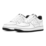 Кроссовки Nike Air Force 1 07 Low GS Contrast Stitch - White Black