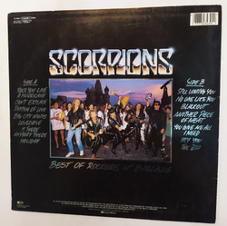 Scorpions Best Of Rockers N Ballads (Germany 1989)