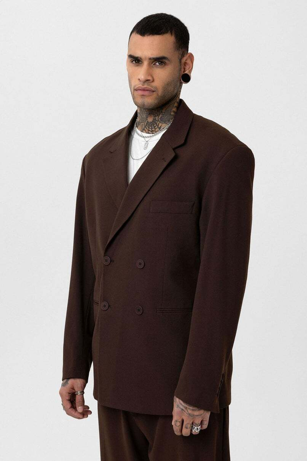 Сoffee двубортный оверсайз