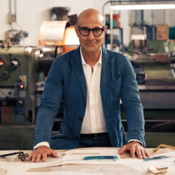 GreenPan Сотейник Stanley Tucci™ 20 см 3,78 л + крышка Pine Green