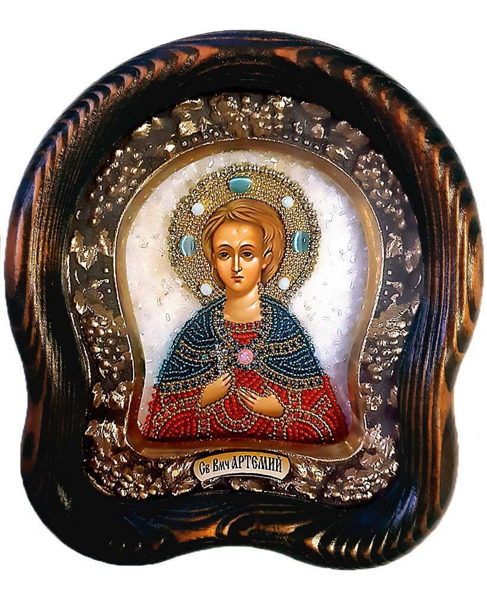 Святой великомученик Артемий бисер