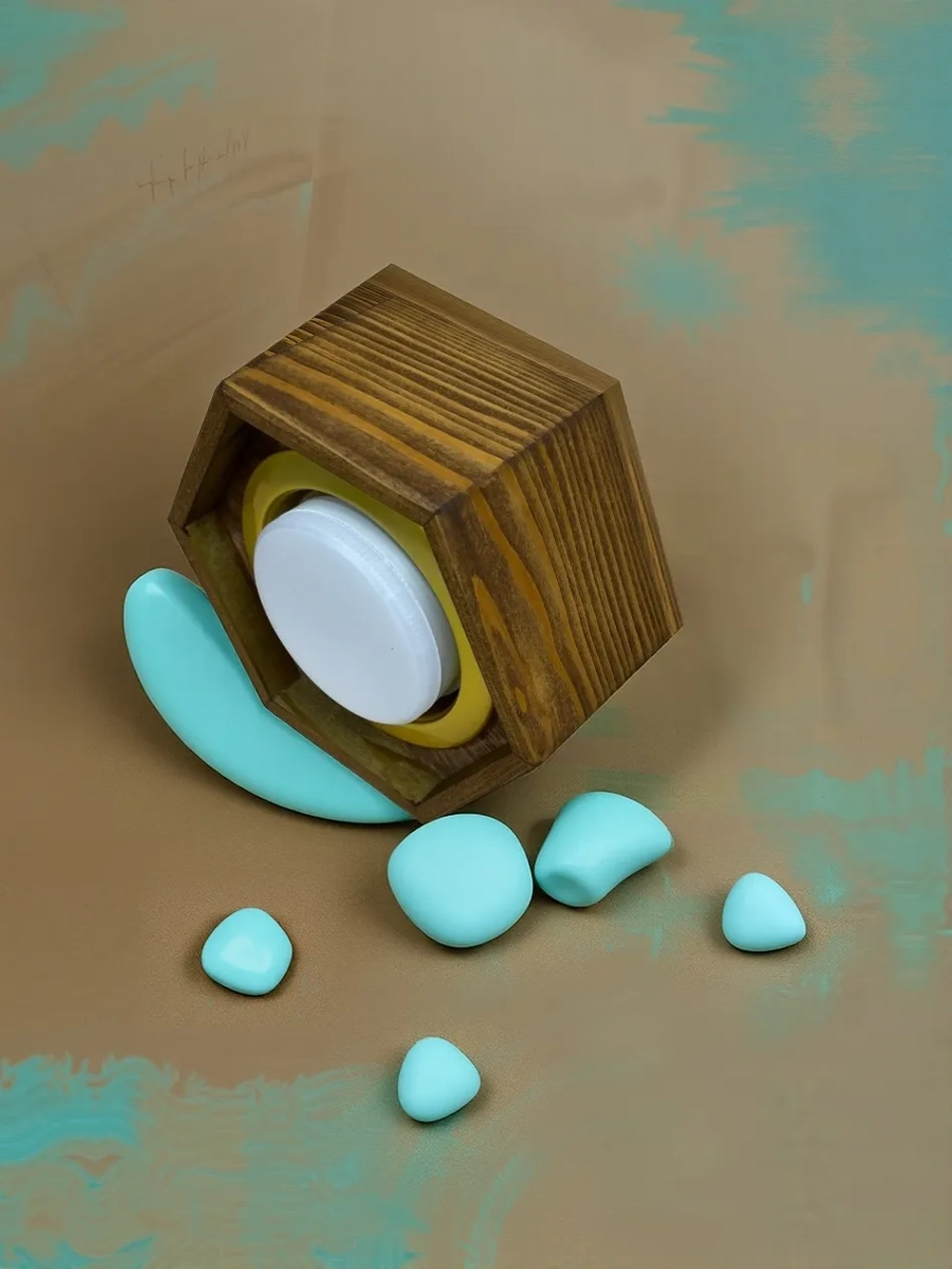 Светильник накладной "Соты" одиночный