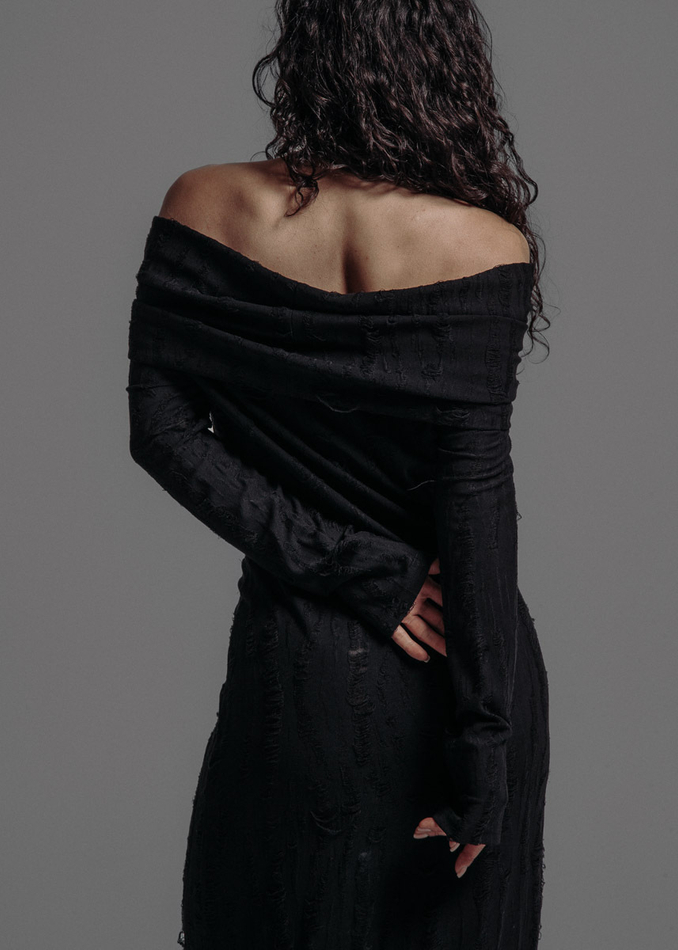 Платье ГРАНЖ черное