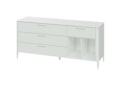 Тумба Type 4 ящика 2 полки ширина 180 см (белый)