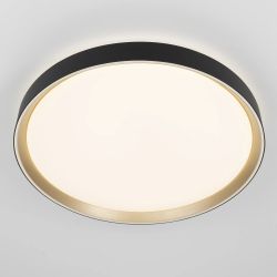 Citilux BOSS CL751451G LED RGB Светильник с пультом Чёрный с Золотом