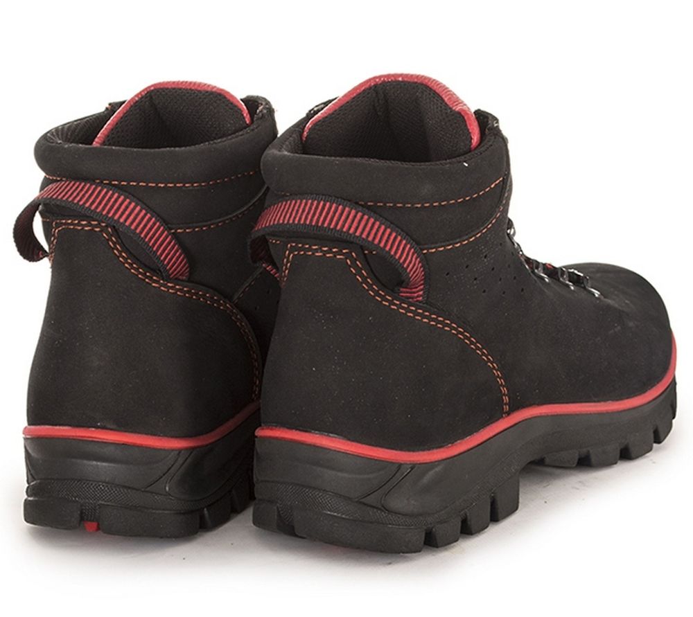 Ботинки «STALKER» нубук черные ХСН