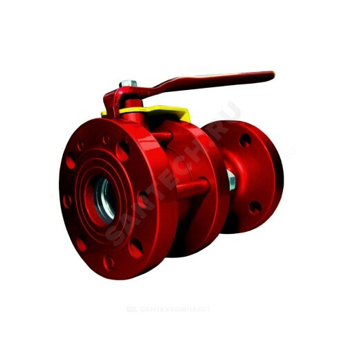 Кран шаровой сталь пар 11с67п Ду 65 Ру16 фл L=200мм полнопроходной Маршал 5СФ.00.1.016.065