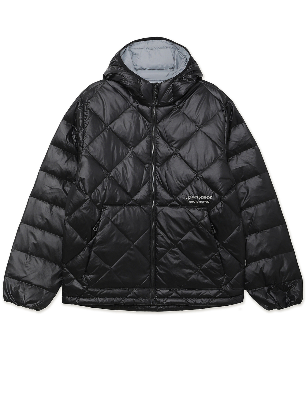 Пуховик Утепленный С Капюшоном Wafer Goose Down Jacket