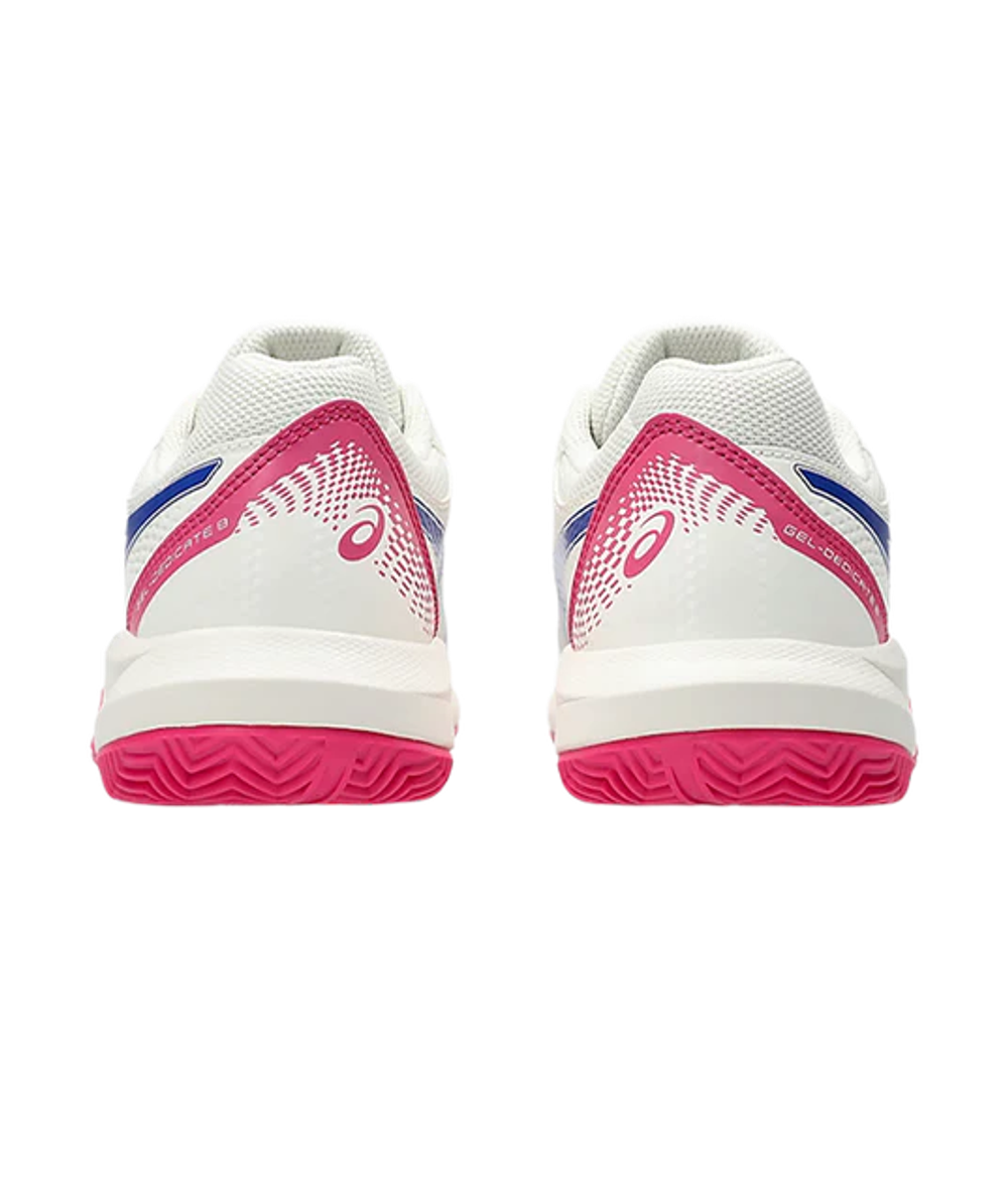 Кроссовки для падел Asics Gel-Dedicate 8 Clay Женские Cream/Тёмно-кобальтовые 2025 | Женская обувь