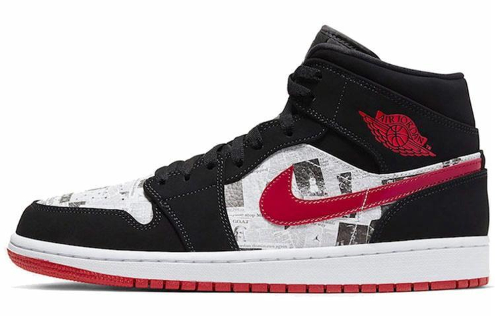 Кроссовки Jordan Air Jordan 1 Mid Se Newspape