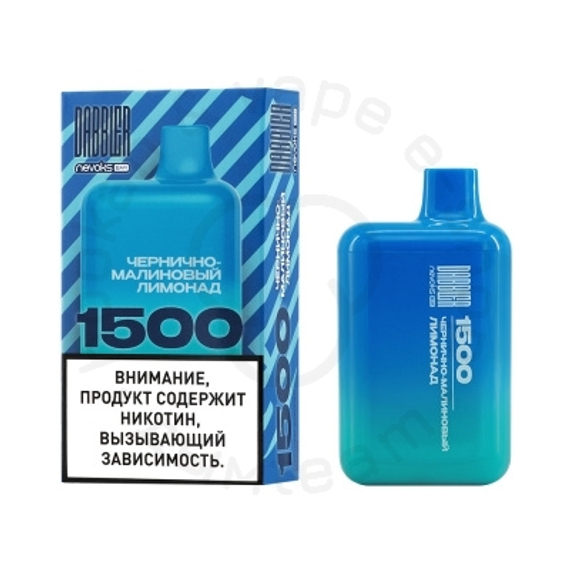 Одноразовая ЭС DABBLER 1500 с ароматом чернично-малинового лимонада, 20 мг/см3, 3 мл (М)