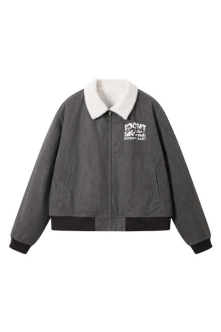 Куртка DONSMOKE Sherpa Collar Washed Jacket