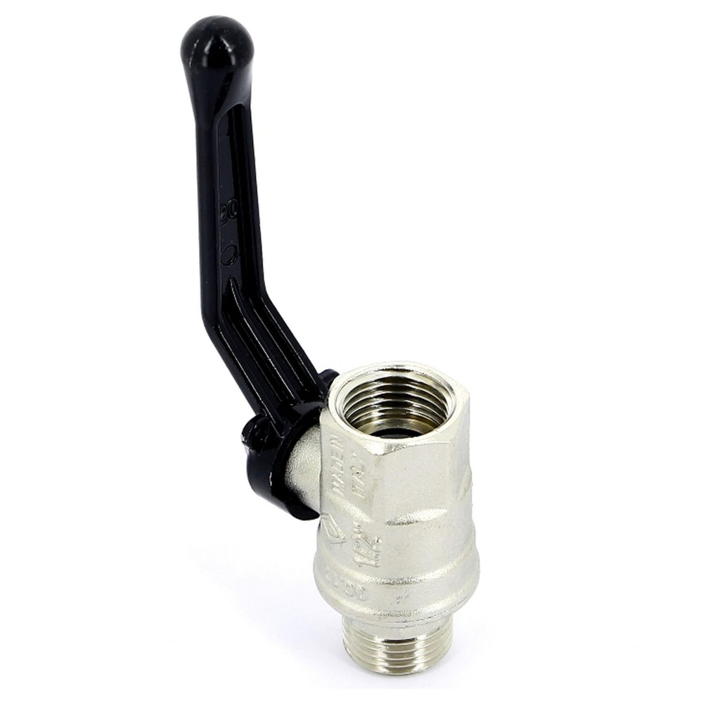 Кран BUGATTI НВ 1/2" ручка NEW JERSEY серия 915, полный проход