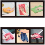 Салфетка для автомобиля AVC-13W, 45*38 см, микрофибра, 420 г/м²