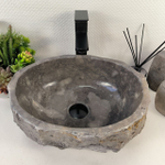 Раковина из мрамора Erozy Grey EM-65523 42*34*15 0882