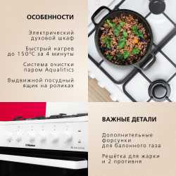 Комбинированная плита Hansa FCMW680231A