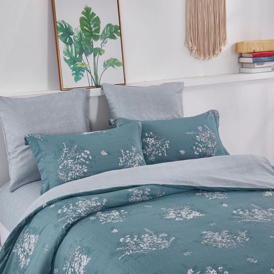 Полуторный комплект постельного белья Diva Afrodita, Арт.KB405, Сатин люкс, 70*70 см-2 шт.