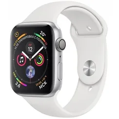 Apple Watch Series 4 Aluminium 44мм, сильвер