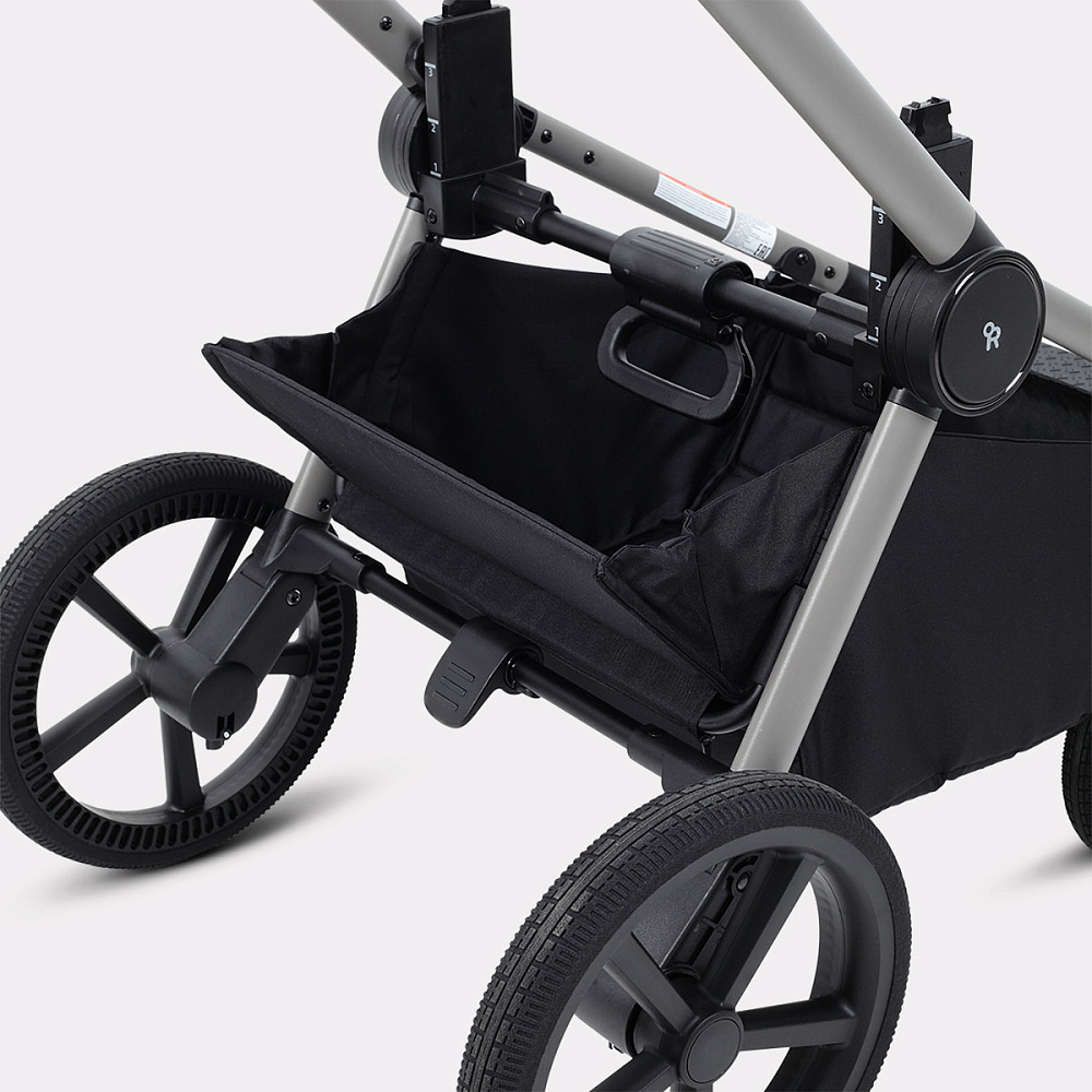 Детская коляска Rant Flex Therm Soft 3 в 1 с автокреслом Cruise Black Stone Grey