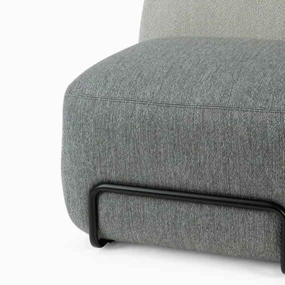 Лаунж-кресло Zeno серое