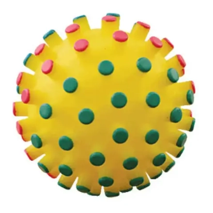 Игрушка мяч-мина пищалка средняя 8см Зооник