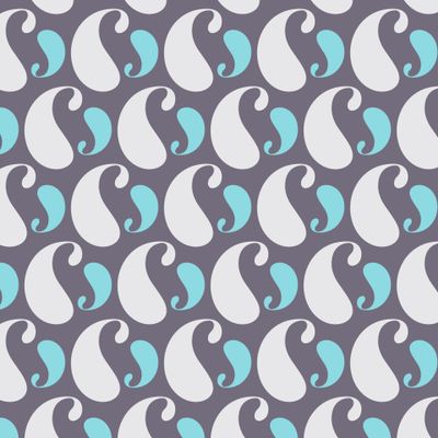 Геометрический орнамент пейсли