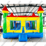 Надувной батут «Домик с бассейном» 8*5*3 м