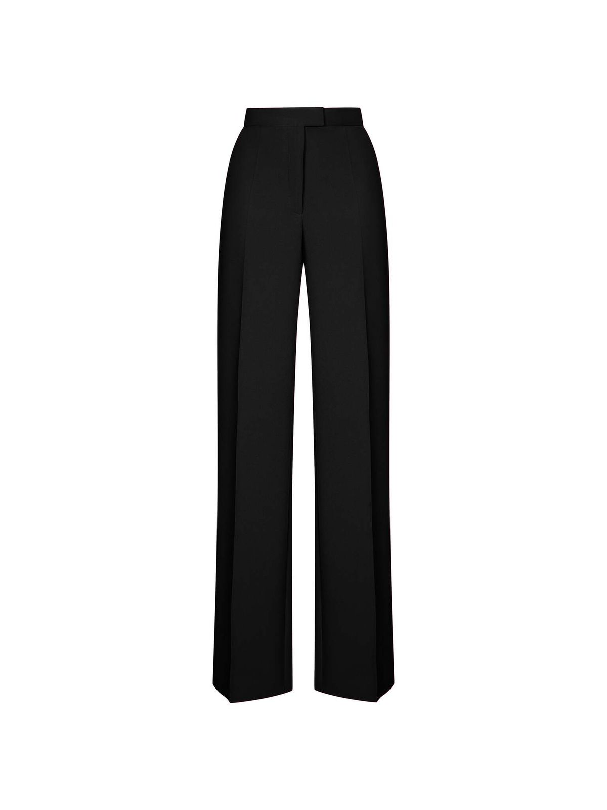 Брюки прямого кроя из крепа