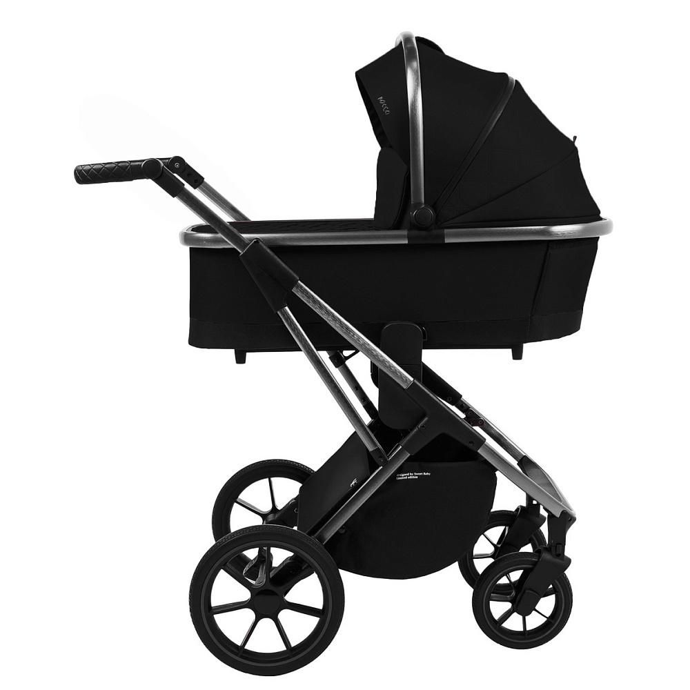 Коляска 3 в 1 Sweet Baby Rocco + автокресло Premier Grey Black