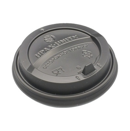 Крышка D=90мм TL90 (для SP12, DW16) носик ПП цвет Черный УЮ