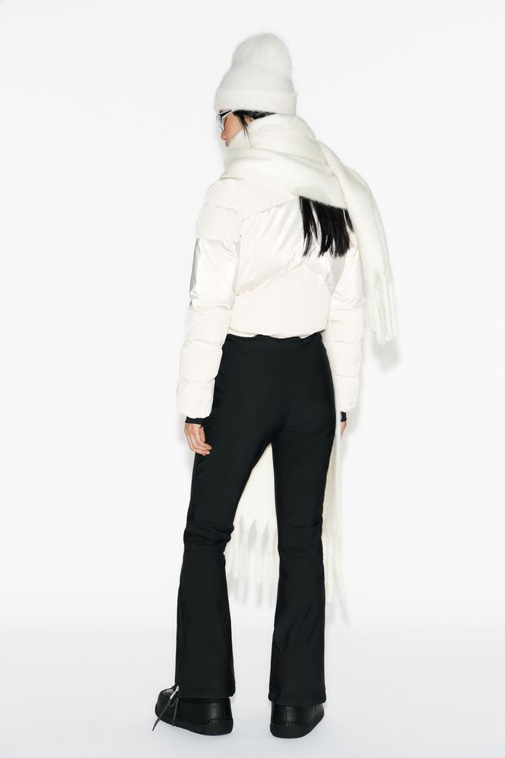 ZARA ВЕТРОЗАЩИТНЫЙ И ВОДОНЕПРОНИЦАЕМЫЙ КОМБИНЕЗОН RECCO®, ЭКРЮ