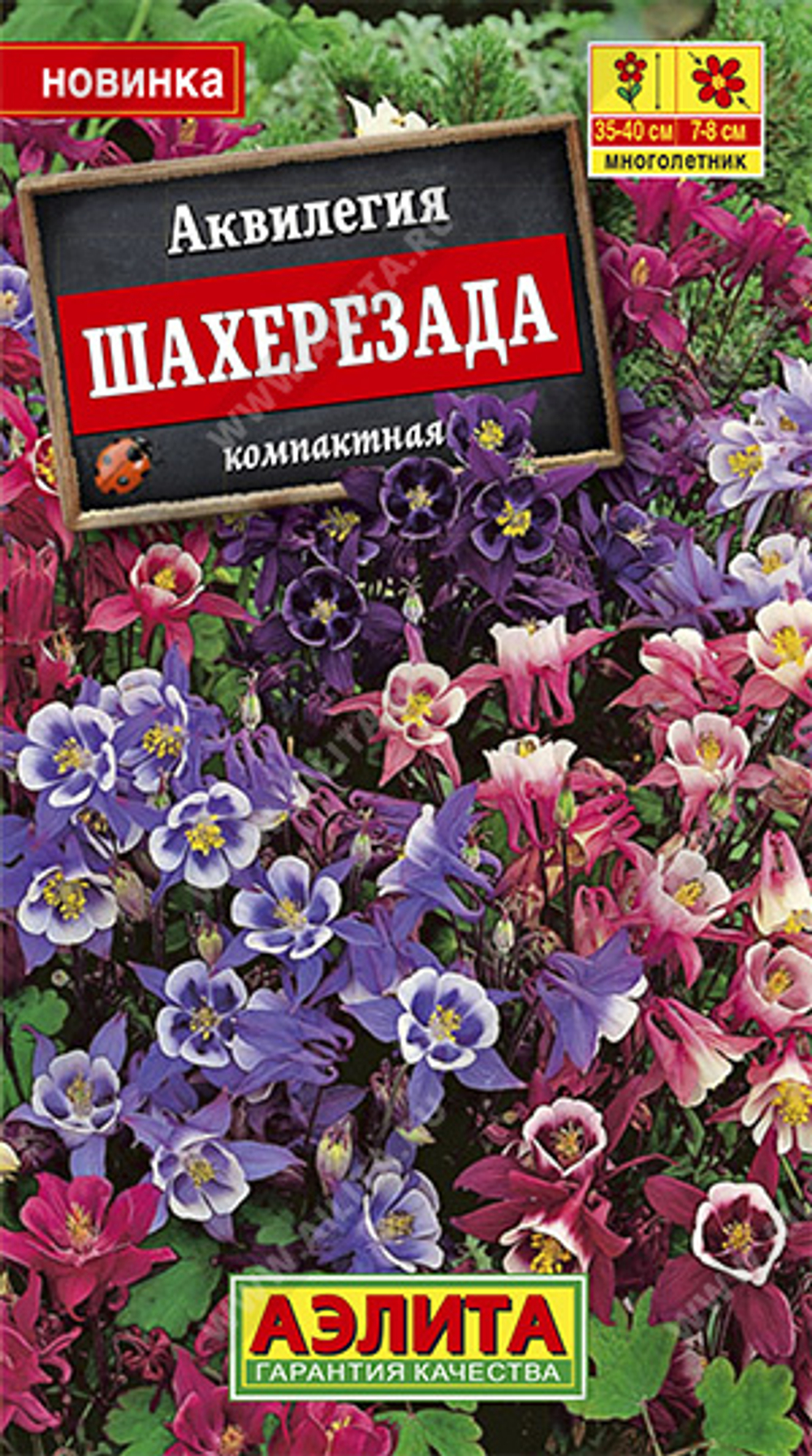 Аквилегия Шахерезада смесь 0,1гр Аэлита