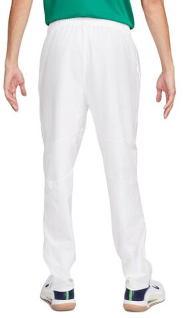 Мужские теннисные штаны Nike Court Advantage Dri-Fit Tennis Pants - белый